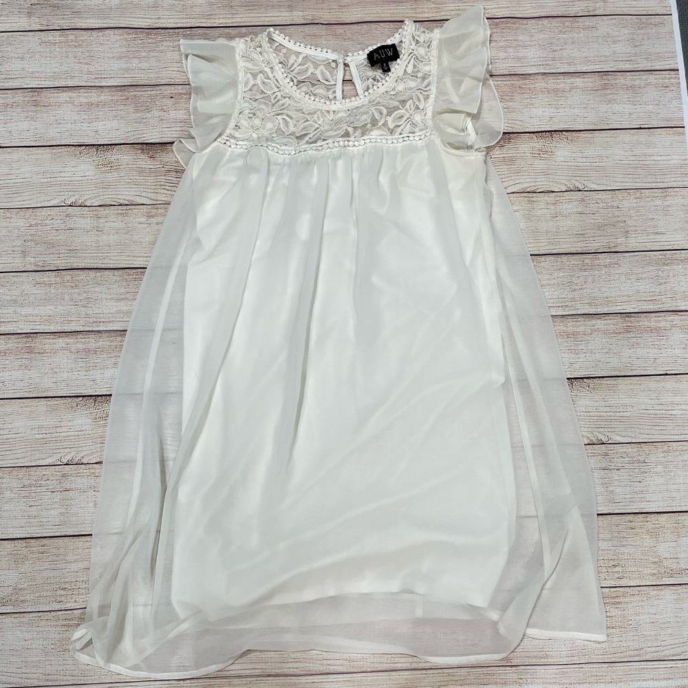 White Lace Dress